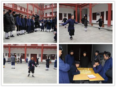 武當(dāng)山道教學(xué)院組織2018年本科班冬季運(yùn)動(dòng)會(huì)